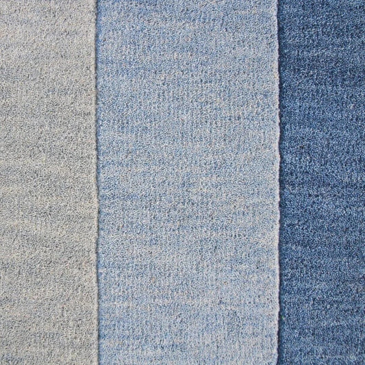 100% Wool Rug Kids Room Rug Keith BLUE Soft Wool Rug, Playful Design, Wool & Viscose Tufted Rugs, Custom Rugs For Gift