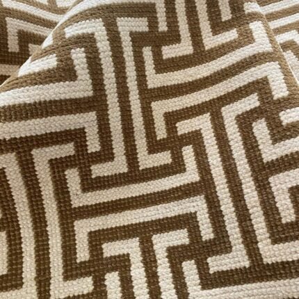 oversize brown white area rug contempory 8x10 oushak rug strip brown hand knotted rugs hallway rug for living room bedroom area rug dinning