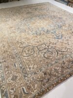 Brown Turkish 10x14 Area Rug Hallway Rug Oversize Oushak Rug 12x15 Living Room Bedroom Hallway Area Room Decere Rug 8x10 9x12 10x14 12x15 - Image 4