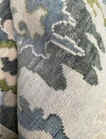 Gray 8x10 Floral Oushak Rug Modern Area Rug / Fourmhouse Rug, Abstrect Rug Living Rug Made To Order Any Size 8x10, 9x12, 10x14, 12x15, 12x18 - Image 8