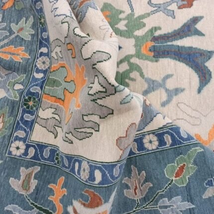 Contempory Oushak Rug 8x10 Area Rug Oushak Rug 9x12 Area Rug Dinning Table Rug Bedroom Rug Hallway Rug Living Rug 8x10, 9x12, 10x14, 12x15