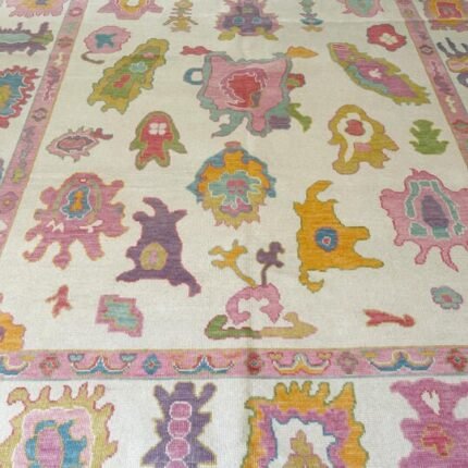 Handmade Oushak Rug 8x10, Oriental Area Rug, Vintage Turkish Carpet, Rustic Decor, Home Accent Living room Rug Bedroom Rug Hallway Rugs