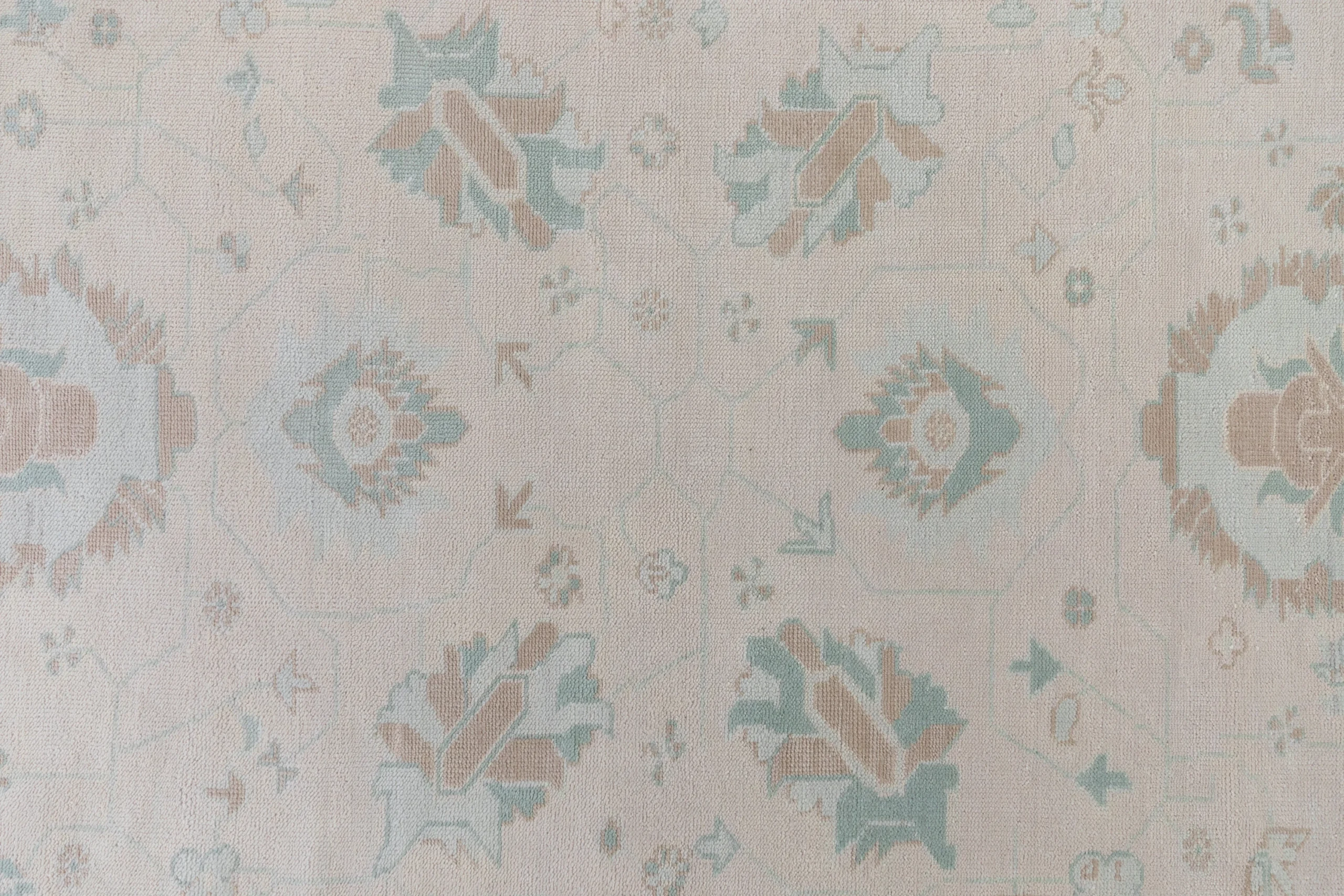 Beige Oushak Rug, Traditional Handmade Area Rug, Turkish Oriental Carpet, Neutral Color RugMade To Order Any Size Modern Boho Rugs 8x10 - Image 3