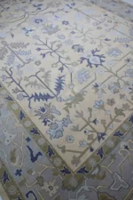 Hallway 12x15 Persion Rug , Large Neutral Rug, Soft and Plush Carpet Home Decor Carpet, Neutral Color Rug Made To Order Beige 8x10 Floor Rug