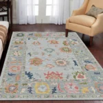 Gray Natural Large Area Rug 8x10, 9x10 ,10x14 ,12x15Muted Turkish Rug Abstrect Hand Knotted Rug Wooolen Area Rug Hand MADE Rug 100% Wool Rug - Image 6