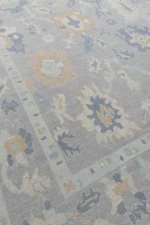 8x10 Muted 8x10 Contemporary Oushak Rug 8X10/9X12/10X14 Hand Knotted Area Rug Turkish Boho Rug Natural Oushak Rug Oriental Boho Rugs - Image 8
