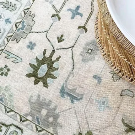 8x10 Muted 8x10 Contemporary Oushak Rug 8X10/9X12/10X14 Hand Knotted Area Rug Turkish Boho Rug Natural Oushak Rug Oriental Boho Rugs