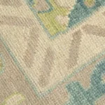 Light Brown Oushak rug | Designer Hand Knotted Turkish Oushak wool rug 5X8 6X9 8X10 9X12 10X14 Living Room Rug | Area Rug Carpet Home Decor - Image 5