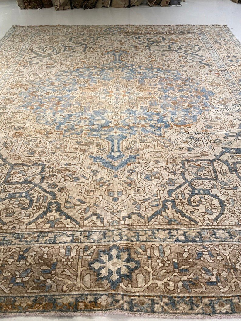 Brown Turkish 10x14 Area Rug Hallway Rug Oversize Oushak Rug 12x15 Living Room Bedroom Hallway Area Room Decere Rug 8x10 9x12 10x14 12x15 - Image 8