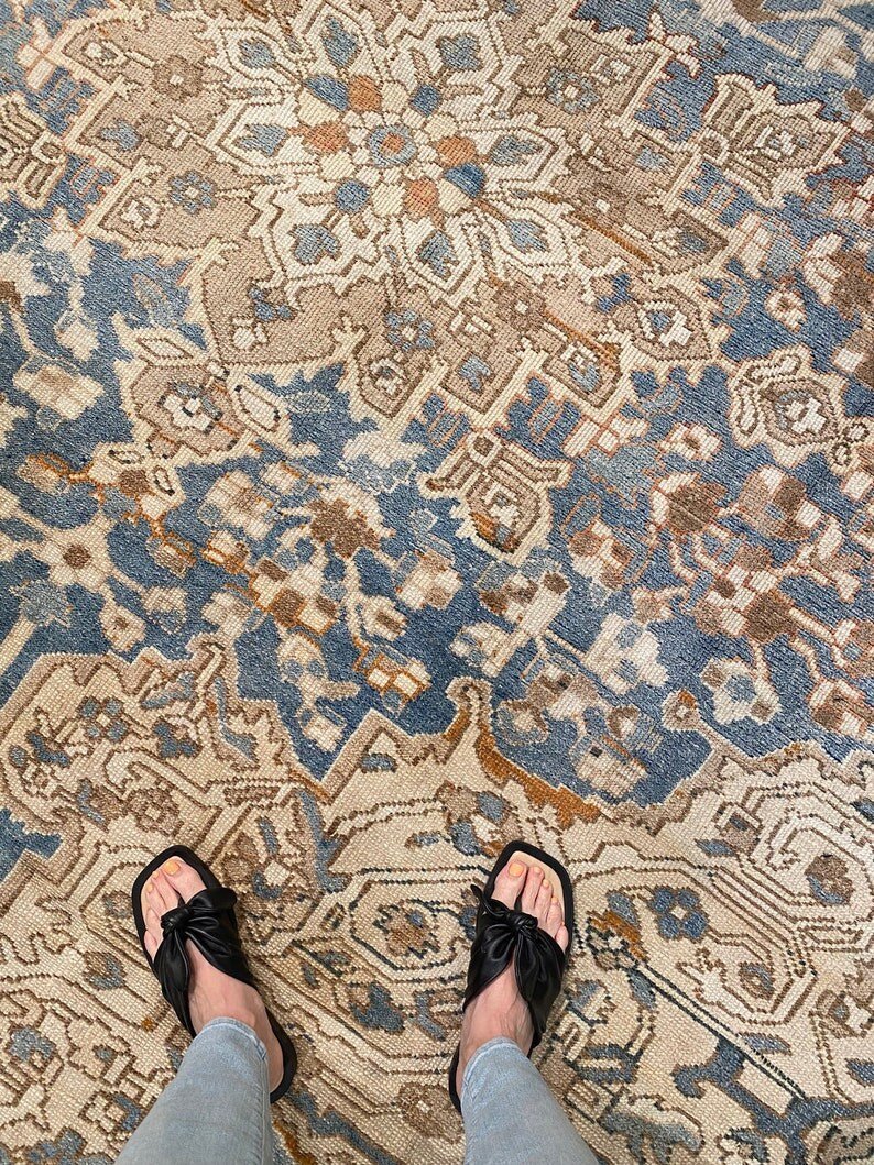 Brown Turkish 10x14 Area Rug Hallway Rug Oversize Oushak Rug 12x15 Living Room Bedroom Hallway Area Room Decere Rug 8x10 9x12 10x14 12x15 - Image 6