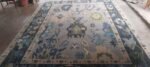 Gray 8x10 Floral Oushak Rug Modern Area Rug / Fourmhouse Rug, Abstrect Rug Living Rug Made To Order Any Size 8x10, 9x12, 10x14, 12x15, 12x18 - Image 11