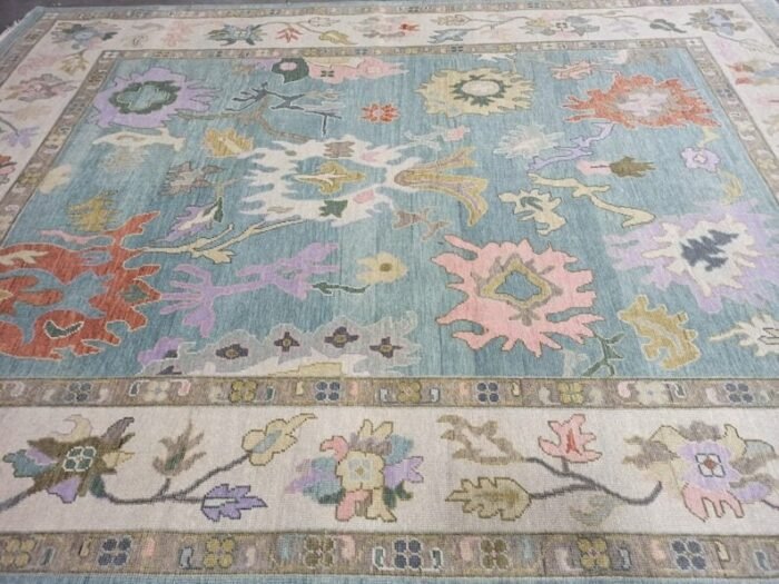 Contempory Oushak Rug 8x10 Area Rug Oushak Rug 9x12 Area Rug Dinning Table Rug Bedroom Rug Hallway Rug Living Rug 8x10, 9x12, 10x14, 12x15 - Image 8