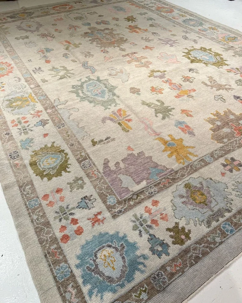 Natural Persion Rug 10x14 Area Rug / Fourmhouse Rug, Abstrect Rug Living Rug Made To Order Any Size 8x10, 9x12, 10x14, 12x15, 12x18 - Image 4