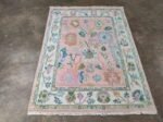 Pink Abstrect 8x10 Area Rug For Living Room/ Fourmhouse Rug, Bedroom Rug, Made To Order Any Size Modern Boho Rugs 8x10, 9x12, 10x14, 12x15 - Image 5