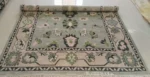 Lite Blue And Green Olive Area Rug For Living Room Bedroom Contempory Rug, Floral Rug, Abstrect Rug, Home Decore Rug, Hallway Rug, Area Rug - Image 6