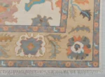 Cream And Brown Contempory 8x10 Oushak Rug For Living Room Area Rug 9x12 Hallway Rug For Bedroom Abstrect Rug, Area Rug, Contempory Rug, - Image 7