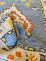 Grey and Beige Oushak Rug Living Room Oriental Oushak Rug Vintage Persian Rug Muted Oushak All Size Customize - Image 3
