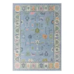 White Accent 8X10 Area Rug Hand Knotted Soft Living Rug Bedoom Rug, Office Rug, Kids Rug, Hallway Rug, Turkish Rug, Wool Rug, Handmade Rug - Image 6