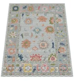 Gray Natural Large Area Rug 8x10, 9x10 ,10x14 ,12x15Muted Turkish Rug Abstrect Hand Knotted Rug Wooolen Area Rug Hand MADE Rug 100% Wool Rug - Image 8