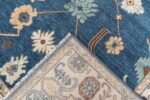 Navy Blue Bright Oushak Rug 8x10 Hand Knotted Wool Rug Colorfull Rug, Abstrect Rug, Oriental Rug, Rug For Living Room/8x10/9x12/10x14/12x15 - Image 7