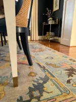 Grey and Gold Oushak Rug Living Room Oriental Oushak Rug Vintage Persian Rug Muted Oushak All Size Customize