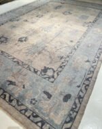 Turkish 10x14 Oversize rug beige oushak area rug, abstrect rugs Turkish Knot Rug Made To Order 8x10/9x12/10x14 Abstrect Area Rug Hallway - Image 4