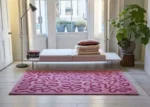 Silky Modern Rug/ Arts Rug/ gray Rug/ Salon Rug/Hand-Tufted Rug/ Modern Rugs for living room/ Rug for bedroom/ White rug/ Etsy Rug Floor Rug - Image 3