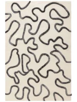 Silky Modern Rug/ Arts Rug/ gray Rug/ Salon Rug/Hand-Tufted Rug/ Modern Rugs for living room/ Rug for bedroom/ White rug/ Etsy Rug Floor Rug - Image 10