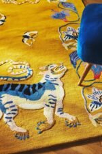 Sarah Gordon Tufted Flora & Fauna Hand-Tufted Wool Area Rug Carpet for Bedroom Aesthetics, Home, Living Room, Office ANTHROPOLOGIE - Image 3