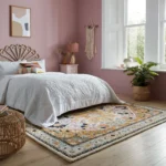 Dahlia Traditional Wool Floral Rug - Image 3