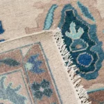 Brown Oushak rug | Designer Hand Knotted Turkish Oushak wool rug 5X8 6X9 8X10 9X12 10X14 Living Room Rug | Area Rug Carpet Home Decor AD02 - Image 4
