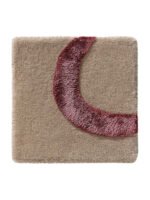 Kids Room Rug Keith Black/White Soft Wool Rug, Playful Design, Wool & Viscose Tufted Rugs, Custom Rugs For Gift - Image 6