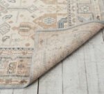 Pastel Oushak Rug Neutral Pottery Barn Hand Knotted Rug Contemparary 8x10 Rug Rug for living room,Bedroom,Office, Wool Area Oushak rug 8x10, - Image 4