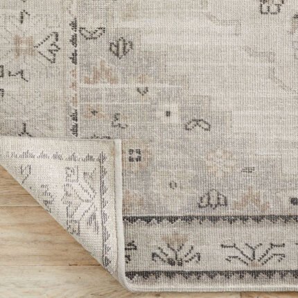 Kite Gray Persian Natural Oushak Rug Hand Made Rug Hand Knotted area rugs 8x10 Rug for living room,Bedroom,Office Wool Area Oushak rug 8x10,