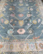 Grey and Light Purple Oushak Rug Living Room Oriental Oushak Rug Vintage Persian Rug Muted Oushak All Size Customize - Image 5