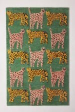 Sarah Gordon Tufted Flora & Fauna Hand-Tufted Wool Area Rug Carpet for Bedroom Aesthetics, Home, Living Room, Office ANTHROPOLOGIE - Image 6