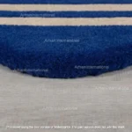 Milo Scallop Blue And Yellow Wool Rug Red/Blue - Image 6