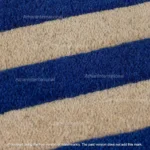 Milo Scallop Blue And Yellow Wool Rug Red/Blue - Image 5
